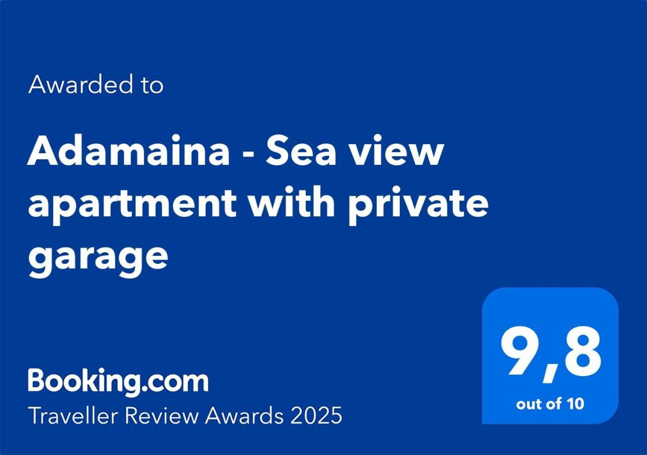 Apartment Adamaina - Sea View With Private Garage *